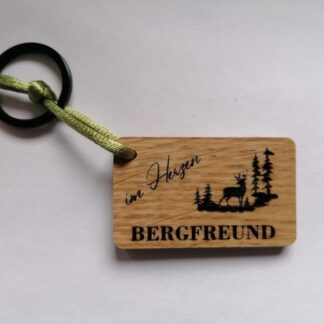 Schlüsselanhänger "Bergfreund"