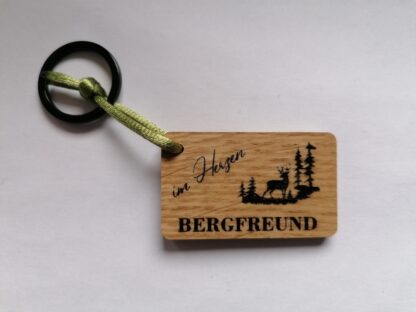 Schlüsselanhänger "Bergfreund"