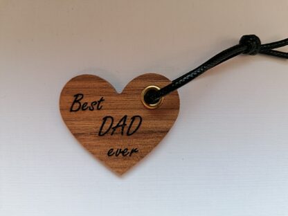Schlüsselanhänger "Best Dad ever"