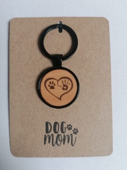 Schlüsselanhänger "Dog Mom" – Bild 2