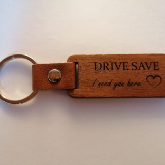 Schlüsselanhänger "DRIVE SAVE"