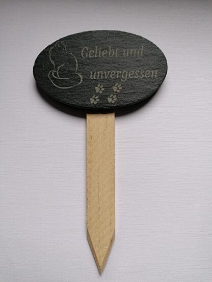 Grabstecker "Katze" – Bild 2