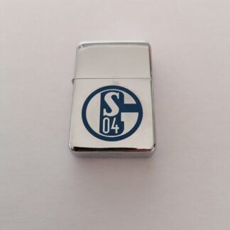 Benzinfeuerzeug "Schalke 04"