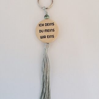 Schlüsselanhänger "ICH DEINS"