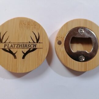 Flaschenöffner "Platzhirsch" rund