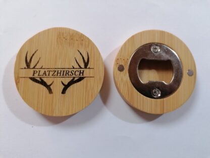 Flaschenöffner "Platzhirsch" rund