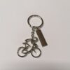 Schlüsselanhänger "Radfahrer" mit Plakette
